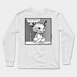 Sphynx Cat Long Sleeve T-Shirt